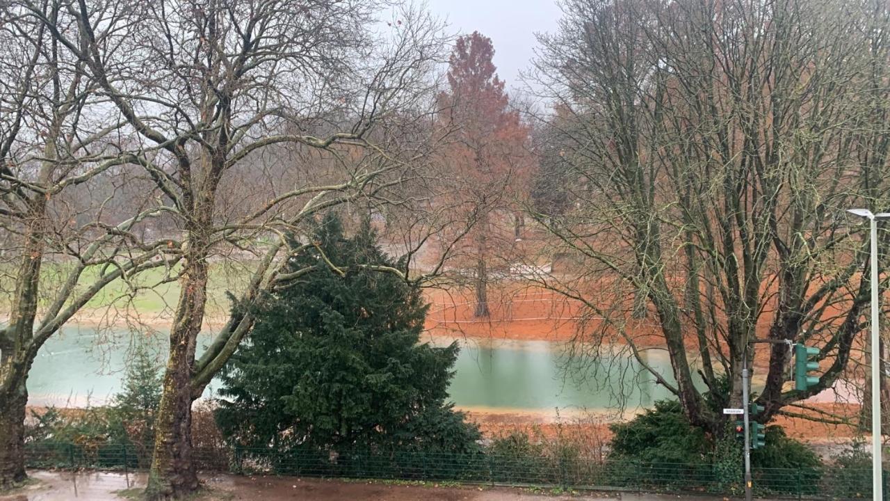 Moebliertes Wohnung Am Geroweiher Moenchengladbach Εξωτερικό φωτογραφία